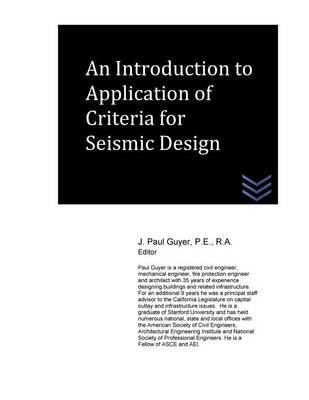 Cover of An Introduction to Application of Criteria for Seismic Design