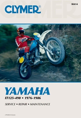 Book cover for Yamaha IT125-490 Motorcycle (1976-1986) Service Repair Manual