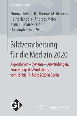 Cover of Bildverarbeitung für die Medizin 2020