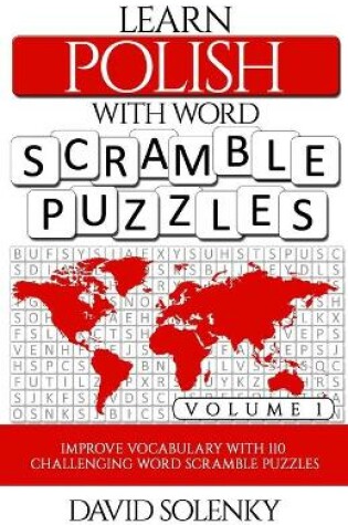 Cover of Learn Polish with Word Scramble Puzzles Volume 1