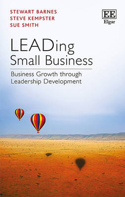 Book cover for LEADing Small Business