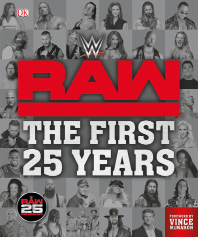 Book cover for WWE RAW: The First 25 Years