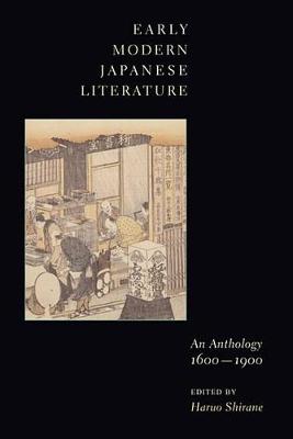 Book cover for Early Modern Japanese Literature