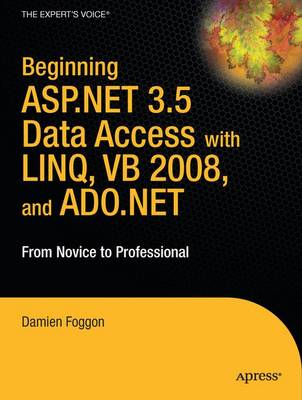 Book cover for Beginning ASP.NET 3.5 Data Access with LINQ, VB 2008, and ADO.NET