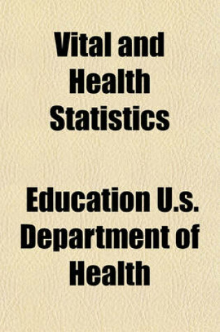 Cover of Vital and Health Statistics