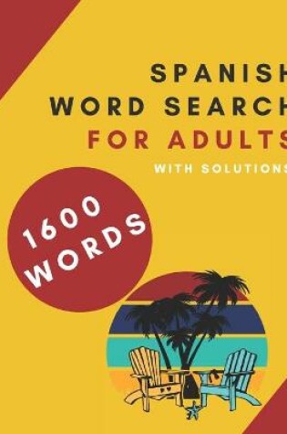 Cover of Spanish Word Search for Adults