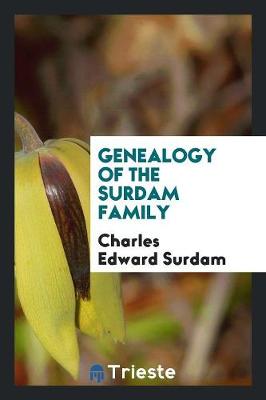 Book cover for Genealogy of the Surdam Family