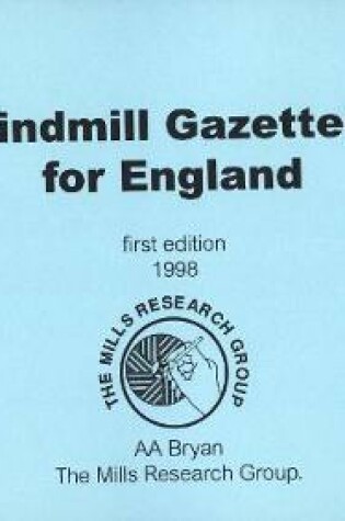 Cover of Windmill Gazetteer for England