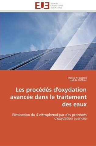 Cover of Les procedes d'oxydation avancee dans le traitement des eaux