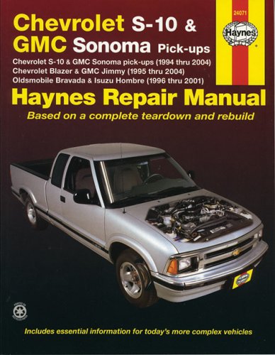 Book cover for Chevrolet S-10 & Gmc Somona Pick-Ups (94 - 04)