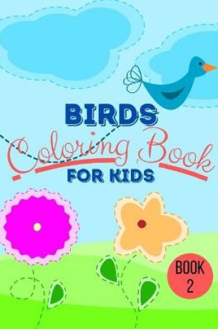 Cover of Birds coloring book for kids