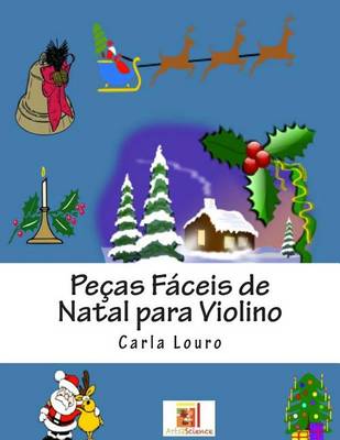 Book cover for Pecas Faceis de Natal Para Violino