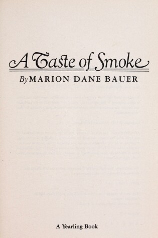 Cover of A Taste of Smoke