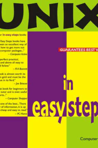 Cover of UNIX in Easy Steps