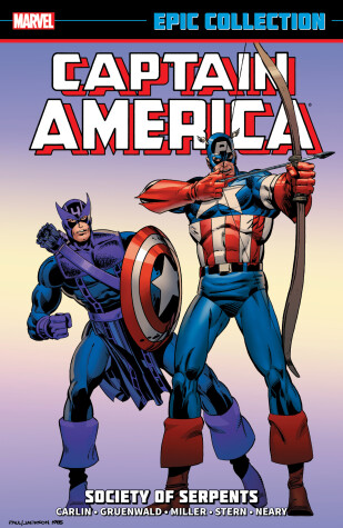 Book cover for Captain America Epic Collection: Society Of Serpents