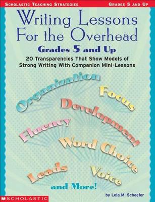 Book cover for Writing Lessons for the Overhead