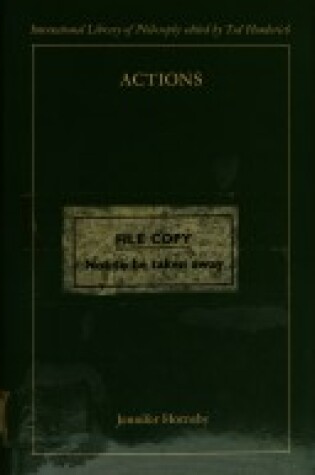 Cover of Actions