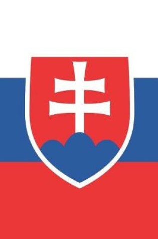 Cover of Slovakia Flag Notebook - Slovak Flag Book - Slovakia Travel Journal