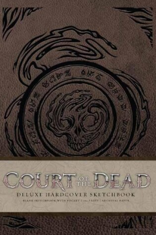 Cover of Court of the Dead Hardcover Blank Sketchbook