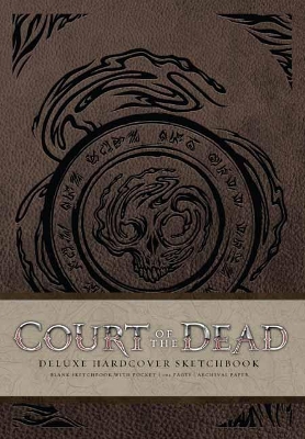 Book cover for Court of the Dead Hardcover Blank Sketchbook