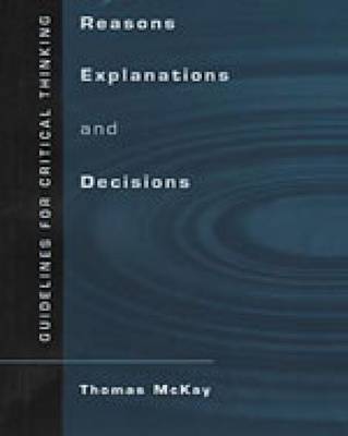 Book cover for Reason and Explanations