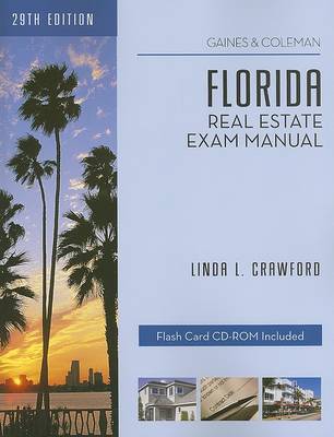 Book cover for Florida Real Estate Exam Manual