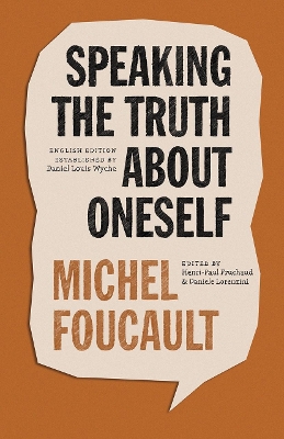 Cover of Speaking the Truth about Oneself