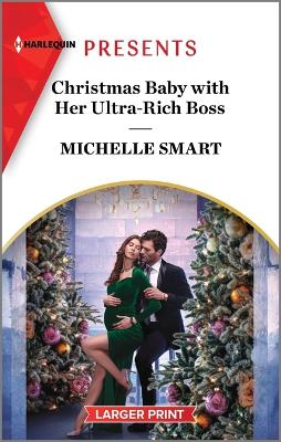 Book cover for Christmas Baby with Her Ultra-Rich Boss
