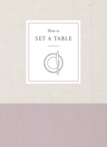 Book cover for How to Set a Table