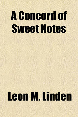 Book cover for A Concord of Sweet Notes