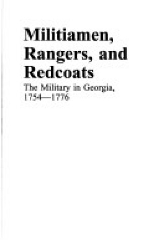 Cover of Militiamen, Rangers and Redcoats