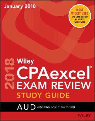 Cover of Wiley CPAexcel Exam Review January 2018 Study Guide