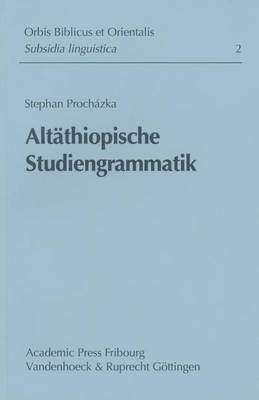 Cover of Altathiopische Studiengrammatik