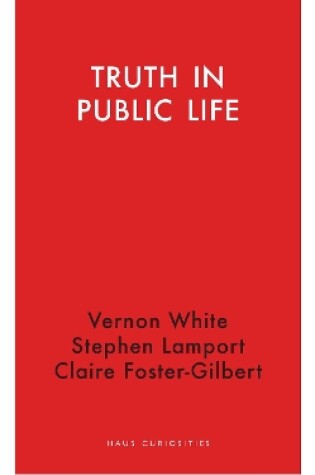 Cover of Truth in Public Life