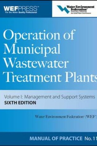Cover of Operation of Municipal Wastewater Treatment Plants