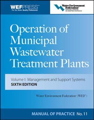 Cover of Operation of Municipal Wastewater Treatment Plants