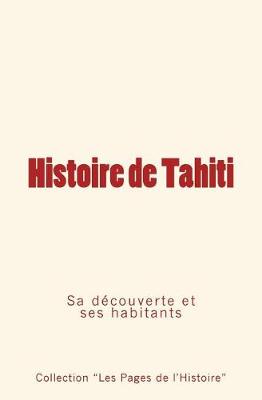 Book cover for Histoire de Tahiti