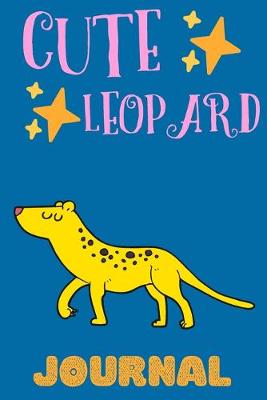Book cover for Cute Leopard Notebook
