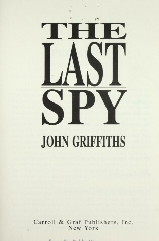 Cover of The Last Spy