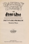 Book cover for Patty's Big Problem