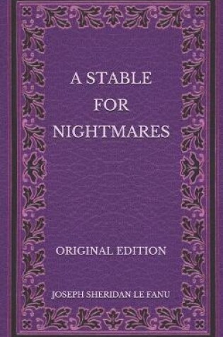 Cover of A Stable for Nightmares - Original Edition