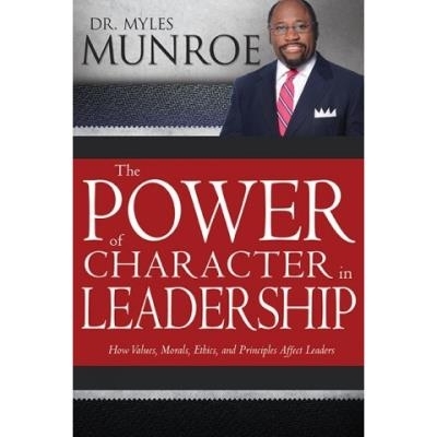 Book cover for The power of character in leadership