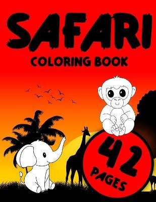 Book cover for Safari Coloring Book