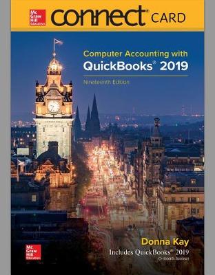 Book cover for Connect Access Card for Computer Accounting with QuickBooks 2019