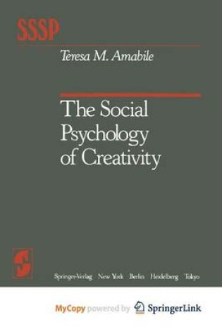 Cover of The Social Psychology of Creativity