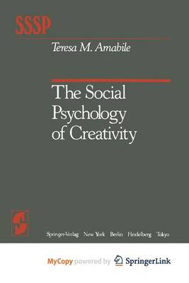Book cover for The Social Psychology of Creativity