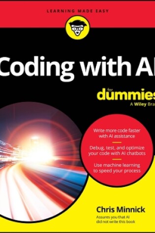 Cover of Coding with AI For Dummies