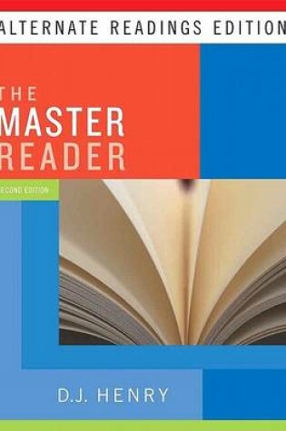 Cover of The Master Reader, Alternate Readings Edition