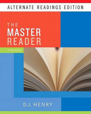 Book cover for The Master Reader, Alternate Readings Edition