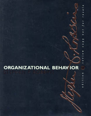 Book cover for Organizational Behavior e-Business Updated Edition with               Developing Management Skills for Europe